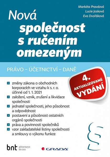 E-kniha Nová společnost s ručením omezeným - 4. aktualizované vydání