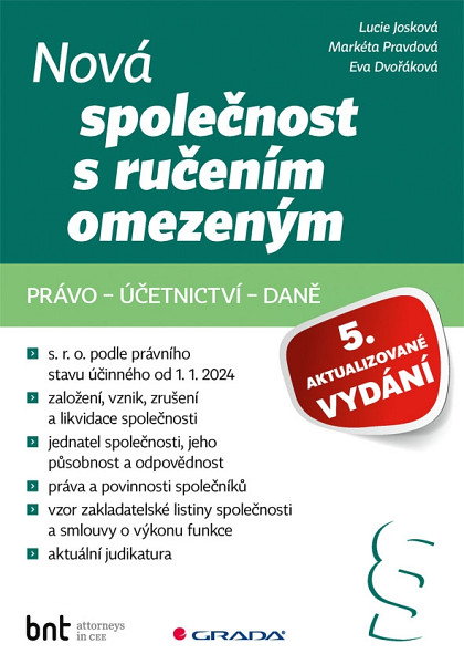 E-kniha Nová společnost s ručením omezeným - 5. aktualizované vydání