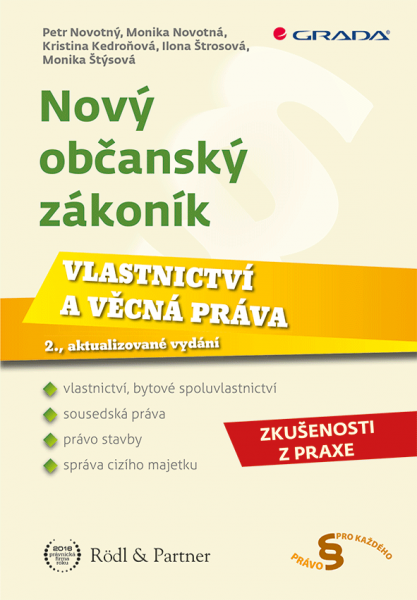 E-kniha Nový občanský zákoník - Vlastnictví a věcná práva