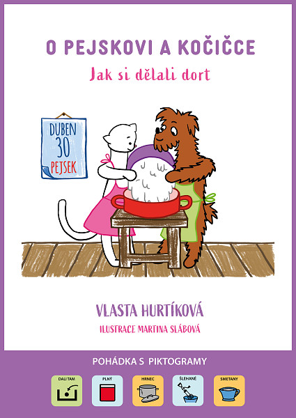 E-kniha O pejskovi a kočičce Jak si dělali dort