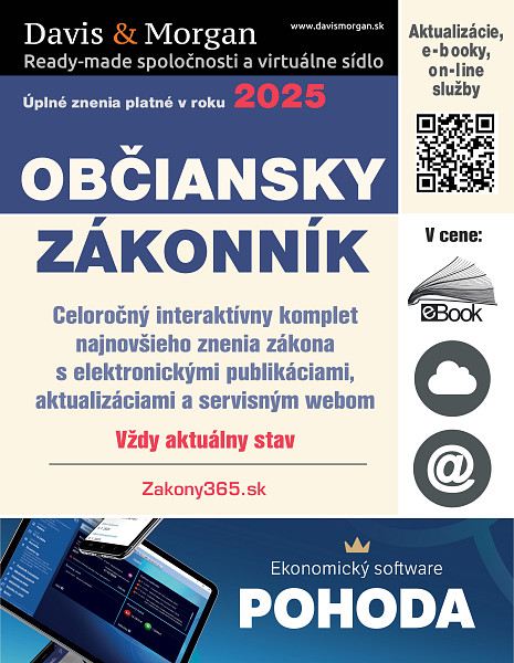 E-kniha Občiansky zákonník 2025