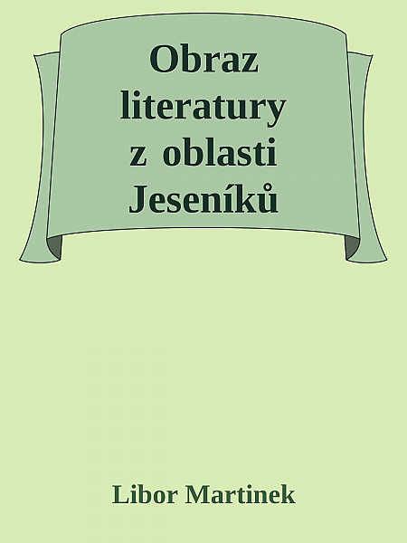 E-kniha Obraz literatury z oblasti Jeseníků
