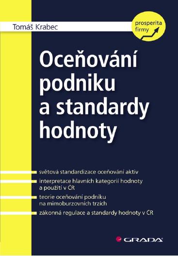 E-kniha Oceňování podniku a standardy hodnoty