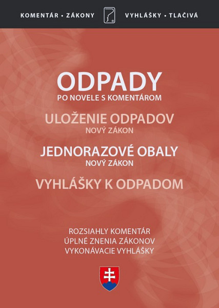 E-kniha Odpady (Zákon o odpadoch po novele, s komentárom 2020)