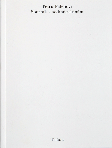 E-kniha Petru Fideliovi