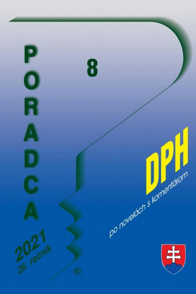 E-kniha Poradca 8/2021 - DPH s komentárom