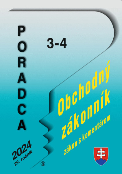 E-kniha Poradca č. 3-4 / 2024 - Obchodný zákonník s komentárom