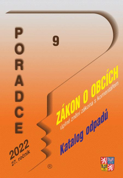 E-kniha Poradce č. 9 / 2022 - Zákon o obcích (s komentářem)