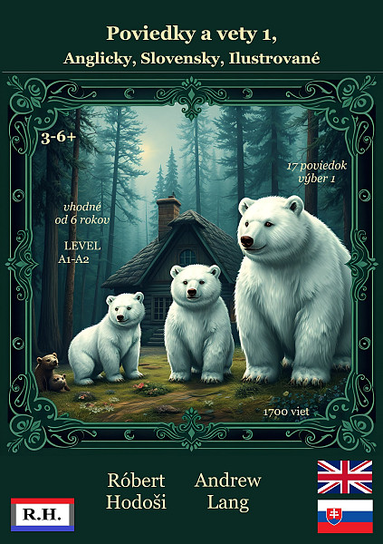 E-kniha Poviedky a vety 1, Anglicky, Slovensky, Ilustrované
