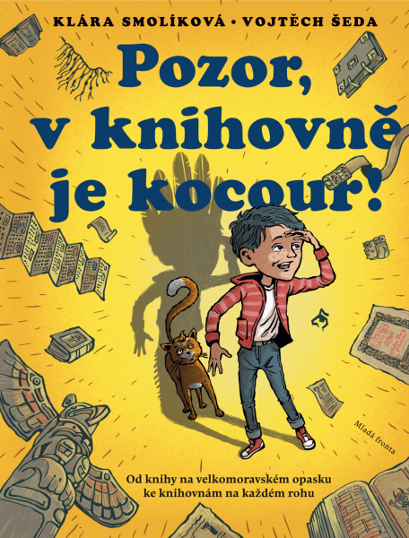 E-kniha Pozor, v knihovně je kocour
