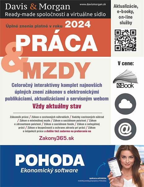 E-kniha Práca & Mzdy 2024