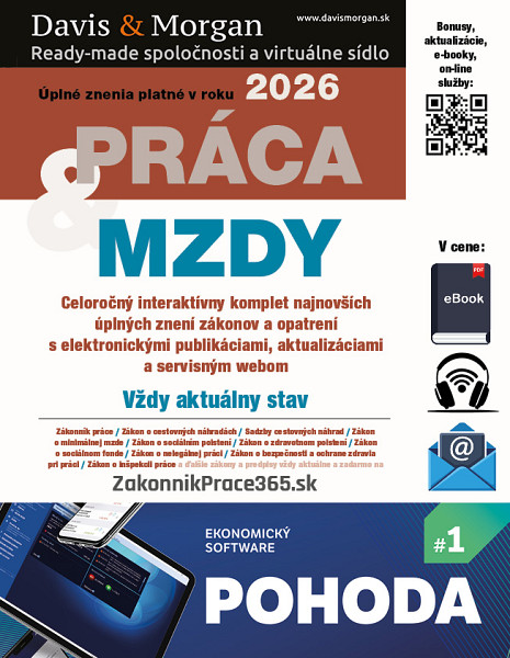E-kniha Práca & Mzdy 2026
