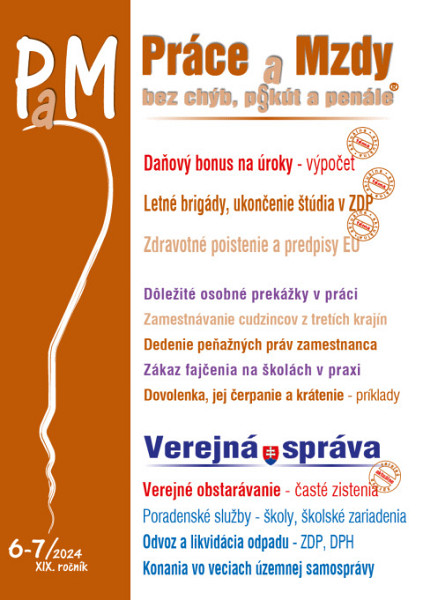 E-kniha Práce a Mzdy bez chýb, pokút a penále č. 6-7 / 2024 - Daňový bonus na úroky - ako vypočítať