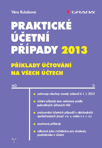 E-kniha Praktické účetní případy 2013