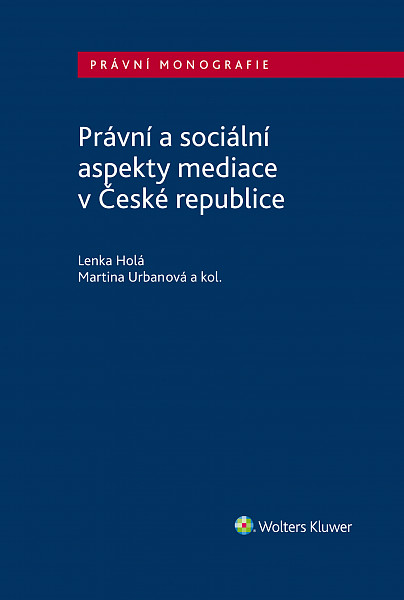E-kniha Právní a sociální aspekty mediace v České republice