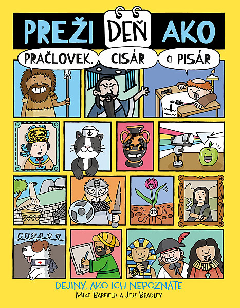 E-kniha Preži deň ako pračlovek, cisár či pisár