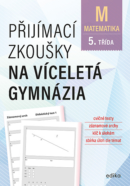 E-kniha Přijímací zkoušky na víceletá gymnázia – matematika