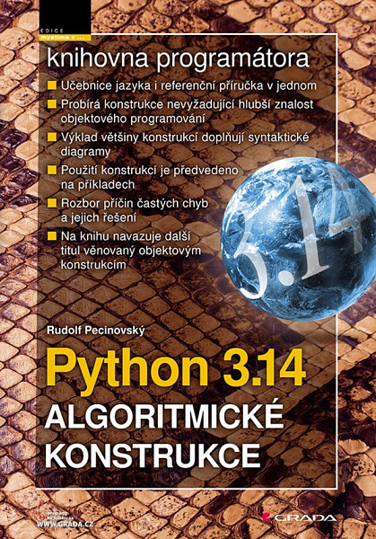 E-kniha Python 3.14 - Algoritmické konstrukce