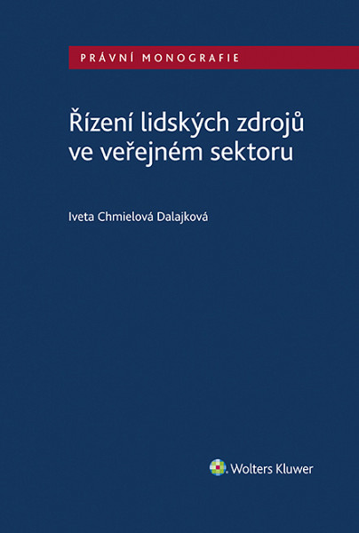 E-kniha Řízení lidských zdrojů ve veřejném sektoru