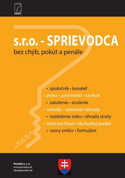 E-kniha s.r.o. - SPRIEVODCA bez chýb, pokút a penále