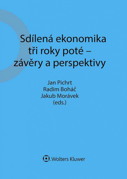 E-kniha Sdílená ekonomika tři roky poté - závěry a perspektivy