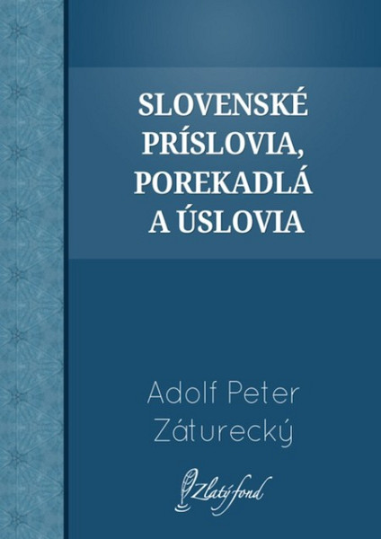E-kniha Slovenské príslovia, porekadlá a úslovia