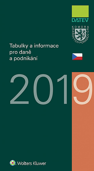 E-kniha Tabulky a informace pro daně a podnikání 2019