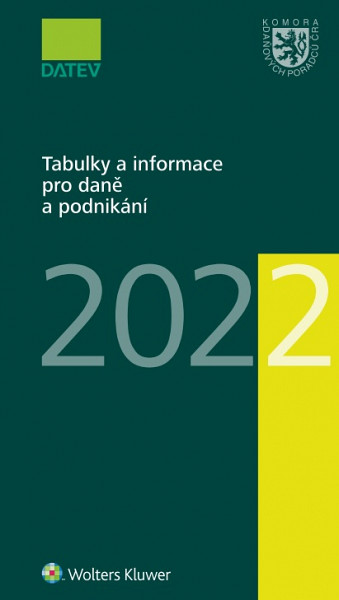 E-kniha Tabulky a informace pro daně a podnikání 2022
