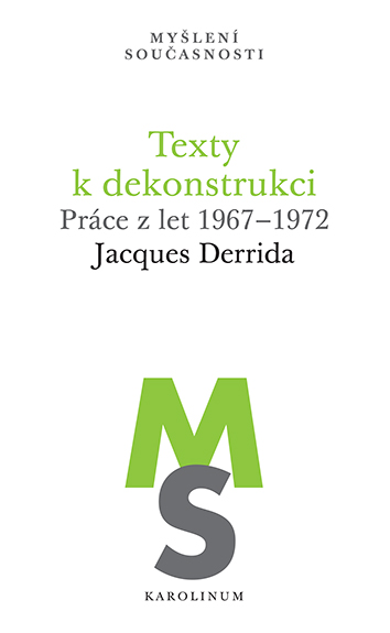 E-kniha Texty k dekonstrukci