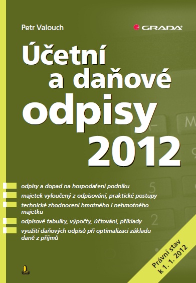 E-kniha Účetní a daňové odpisy 2012