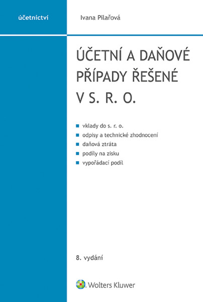 E-kniha Účetní a daňové případy řešené v s. r. o., 8. vydání