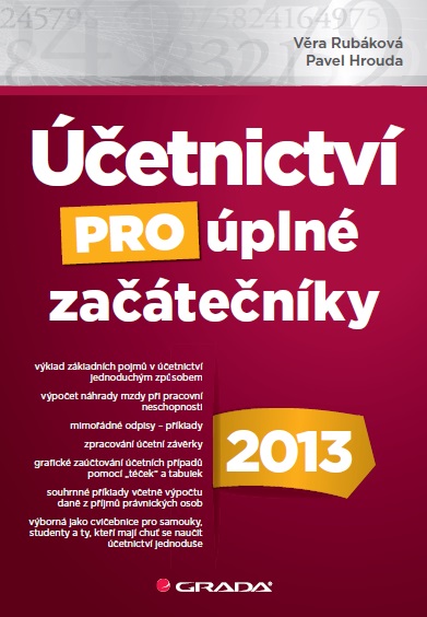 E-kniha Účetnictví pro úplné začátečníky 2013
