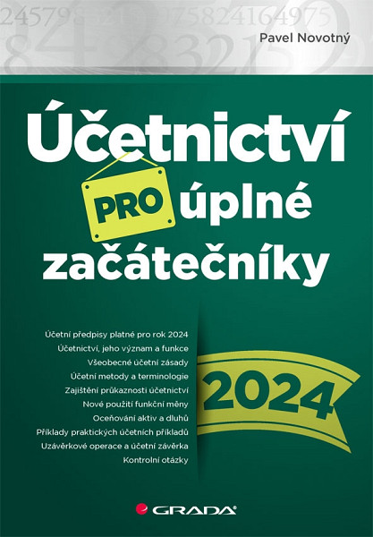 E-kniha Účetnictví pro úplné začátečníky 2024