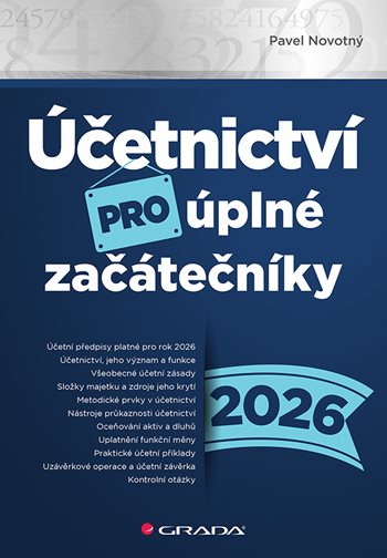 E-kniha Účetnictví pro úplné začátečníky 2026