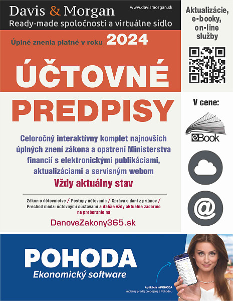 E-kniha Účtovné predpisy 2024