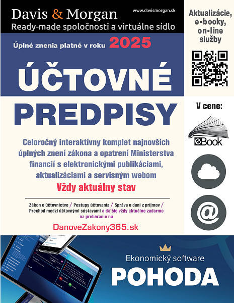 E-kniha Účtovné predpisy 2025