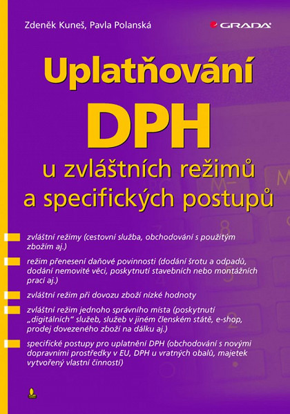 E-kniha Uplatňování DPH u zvláštních režimů a specifických postupů