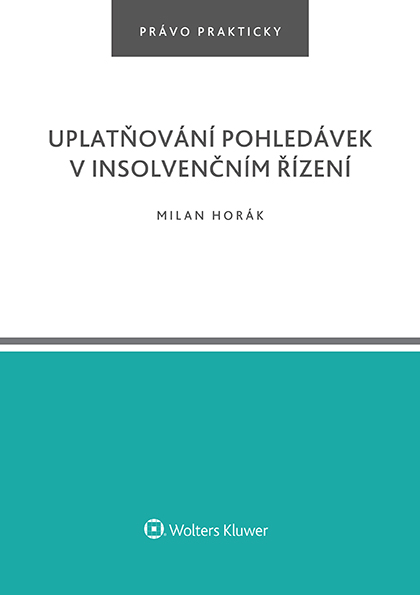 E-kniha Uplatňování pohledávek v insolvenčním řízení