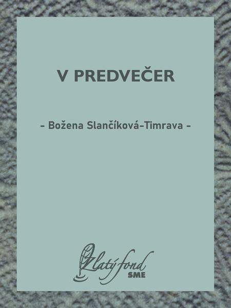 E-kniha V predvečer