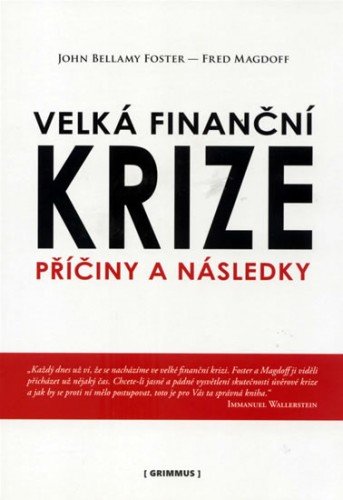 E-kniha Velká finanční krize. Příčiny a následky.