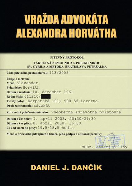 E-kniha Vražda advokáta Alexandra Horvátha