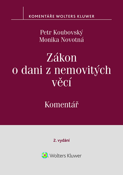 E-kniha Zákon o dani z nemovitých věcí č. 338/1992 Sb., 2. vydání, Komentář