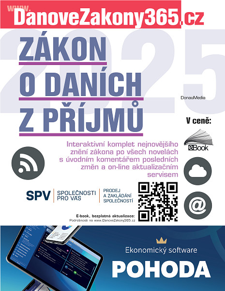 E-kniha Zákon o daních z příjmů 2025