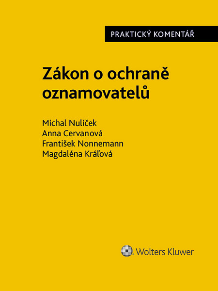 E-kniha Zákon o ochraně oznamovatelů (171/2023 Sb.). Praktický komentář