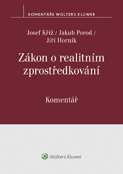 E-kniha Zákon o realitním zprostředkování (č. 39/2020 Sb.). Komentář