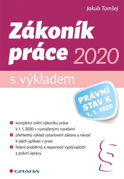 E-kniha Zákoník práce 2020 – s výkladem