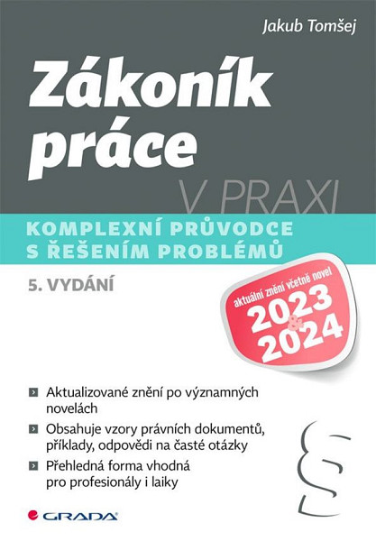 E-kniha Zákoník práce v praxi - 5. vydání