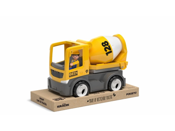 ECO MultiGO Build - Míchačka s řidičem - auto s Igráčkem