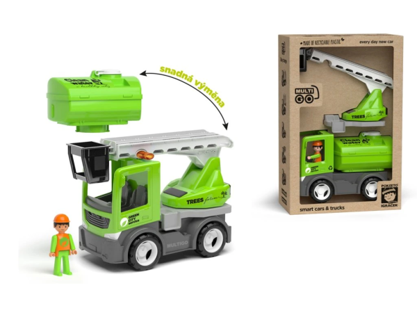 ECO MultiGO City 2+1 - Igráček, auto, žebřík, cisterna