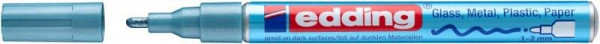 Edding Lakový popisovač 751 - světle modrý, metalický